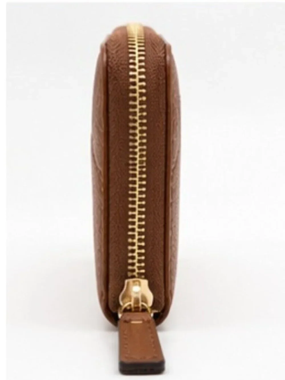 Vince Camuto Brown Zip Around Continental Wallet – NWT